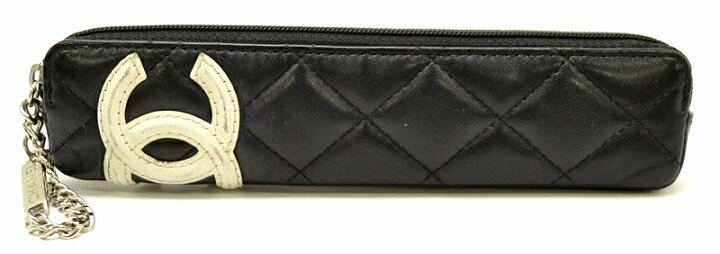 楽天市場】【バッグ】CHANEL シャネル カンボンライン ペンケース  