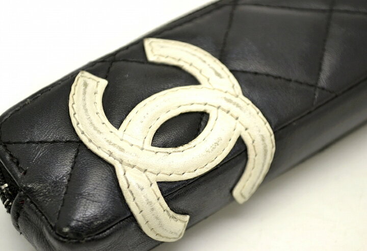 楽天市場】【バッグ】CHANEL シャネル カンボンライン ペンケース  