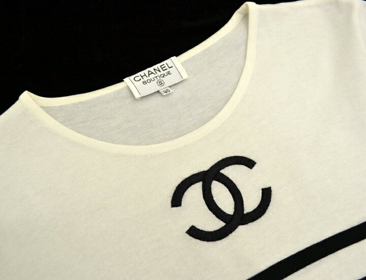楽天市場】【アパレル】CHANEL シャネル レディース 長袖 カットソー 