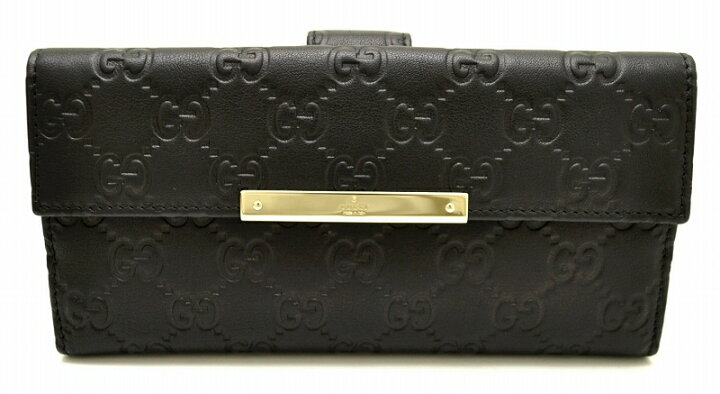 楽天市場】【新品未使用品】【財布】GUCCI グッチ グッチシマ 2つ折 W 