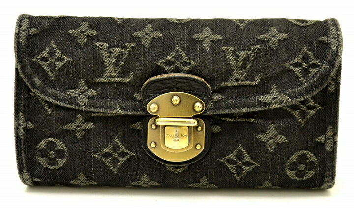 楽天市場】【財布】LOUIS VUITTON ルイ ヴィトン モノグラムデニム  