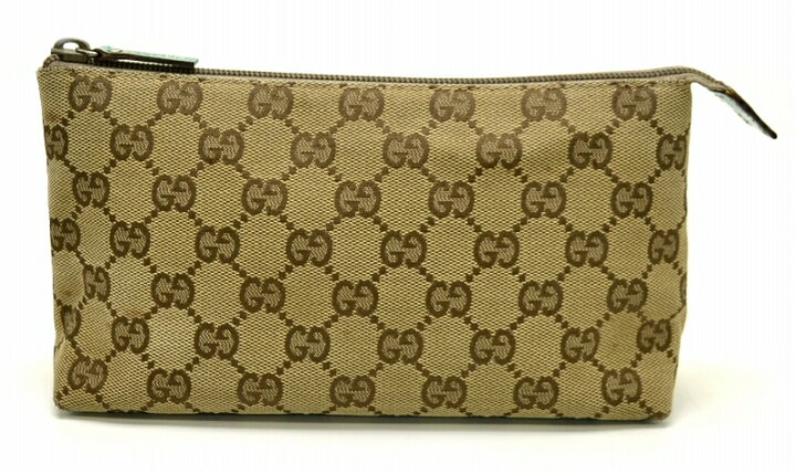 楽天市場】【バッグ】GUCCI グッチ GGキャンバス ポーチ 化粧ポーチ 