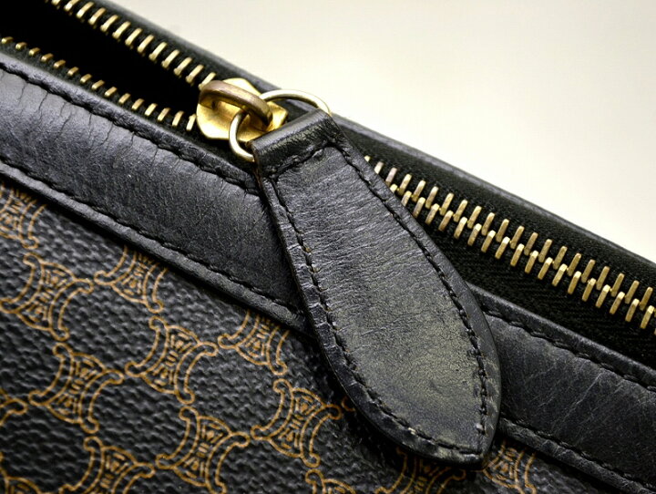 楽天市場】【バッグ】CELINE セリーヌ マカダム柄 ボストンバッグ 