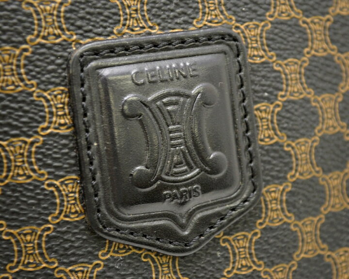 楽天市場】【バッグ】CELINE セリーヌ マカダム柄 ボストンバッグ 