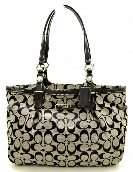 楽天市場】【バッグ】COACH コーチ シグネチャー トートバッグ  