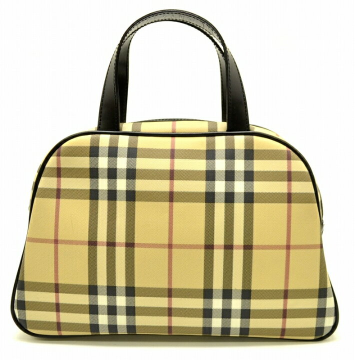 楽天市場】【バッグ】BURBERRY バーバリー ハンドバッグ ミニボストン 