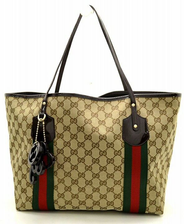 楽天市場】【バッグ】GUCCI グッチ GGキャンバス トートバッグ 