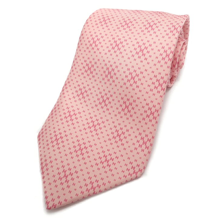 楽天市場】HERMES エルメス ネクタイ シルク100% ピンク 【中古】【k  