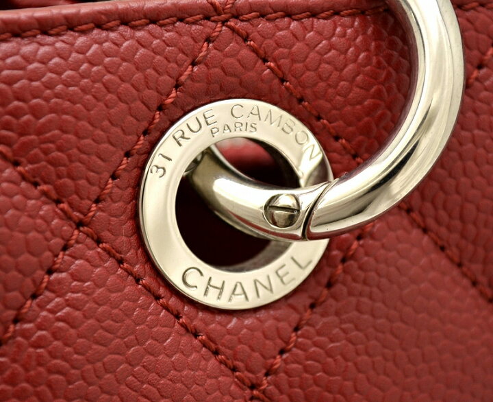楽天市場】【バッグ】CHANEL シャネル キャビアスキン チェーン 