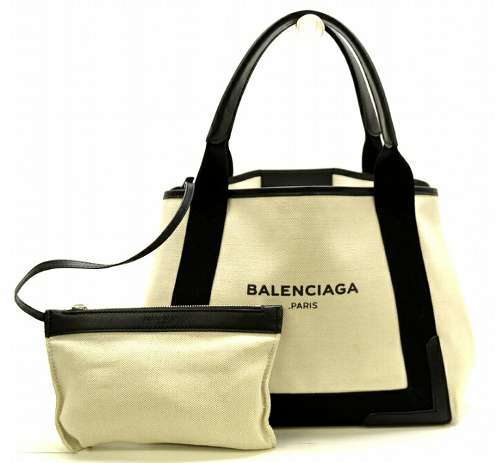 楽天市場】【バッグ】BALENCIAGA バレンシアガ ネイビーカバス トート 
