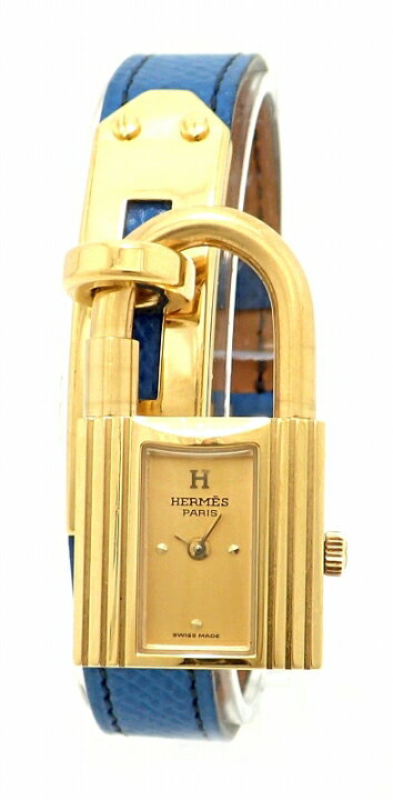 楽天市場】【ウォッチ】HERMES エルメス ケリーウォッチ ゴールド文字  