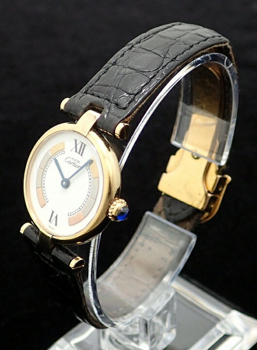 楽天市場】【ウォッチ】 Cartier カルティエ マスト ヴァンドームSM  