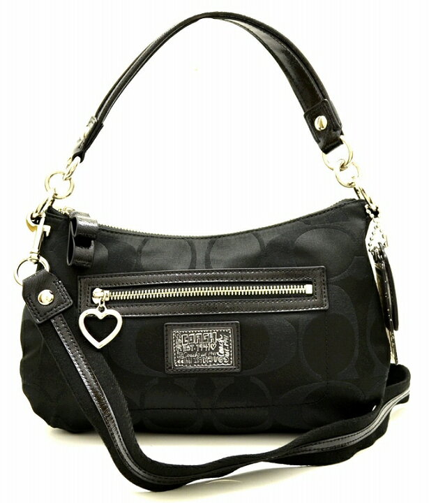 楽天市場】【バッグ】COACH コーチ ポピー シグネチャー ショルダー  