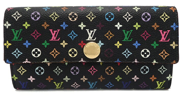 楽天市場】【財布】LOUIS VUITTON ルイ ヴィトン マルチカラー 
