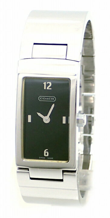 楽天市場】【ウォッチ】COACH コーチ ブラック文字盤 SS レディース QZ  