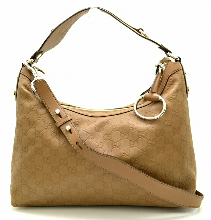 楽天市場】【バッグ】GUCCI グッチ グッチシマ レザー ハンドバッグ  