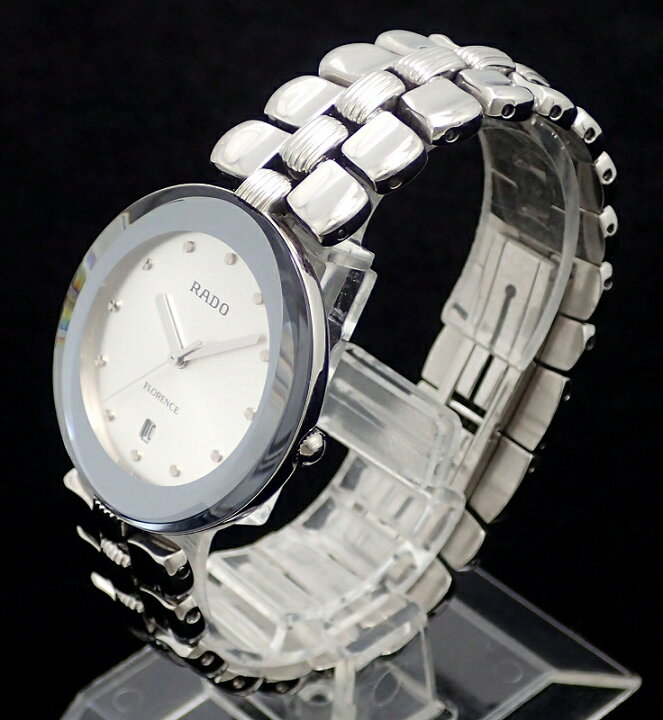 楽天市場】【ウォッチ】RADO ラドー フローレンス デイト シルバー文字 