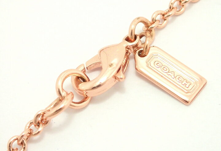 楽天市場】【未使用品】【ジュエリー】 COACH コーチ ブレスレット  