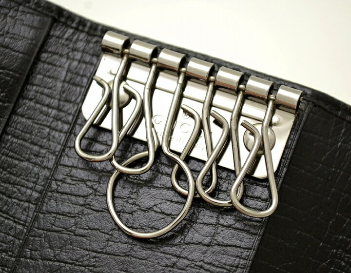 楽天市場】【未使用品】GUCCI グッチ Gロゴ 6連キーケース レザー 黒  