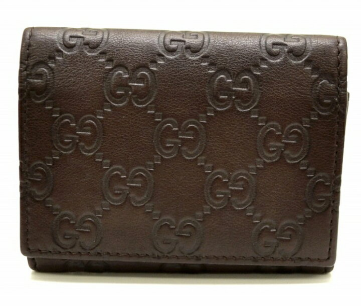 楽天市場】GUCCI グッチ グッチシマ GG柄 レザー カードケース パス  