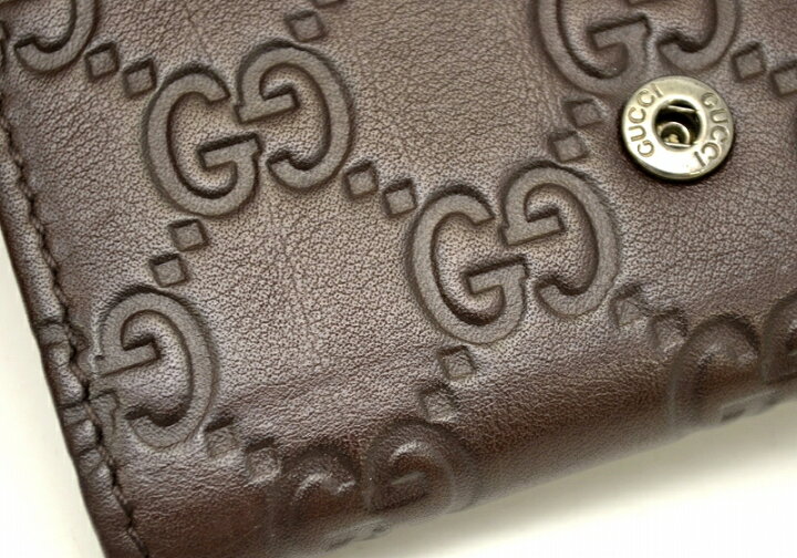 楽天市場】GUCCI グッチ グッチシマ GG柄 レザー カードケース パス  