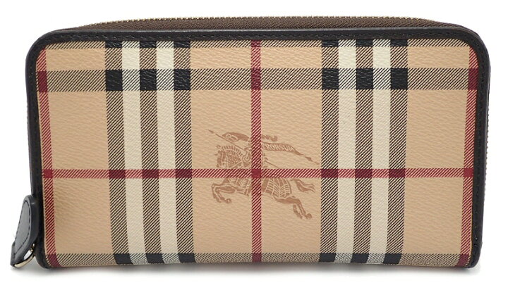 楽天市場】【財布】BURBERRY バーバリー ラウンドファスナー長財布  
