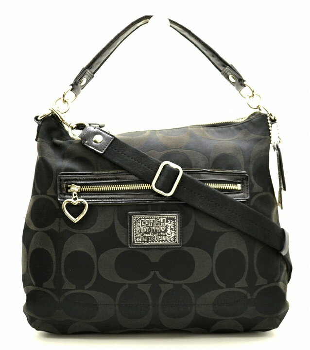 楽天市場】【バッグ】COACH コーチ ポピー シグネチャー ハンドバッグ  