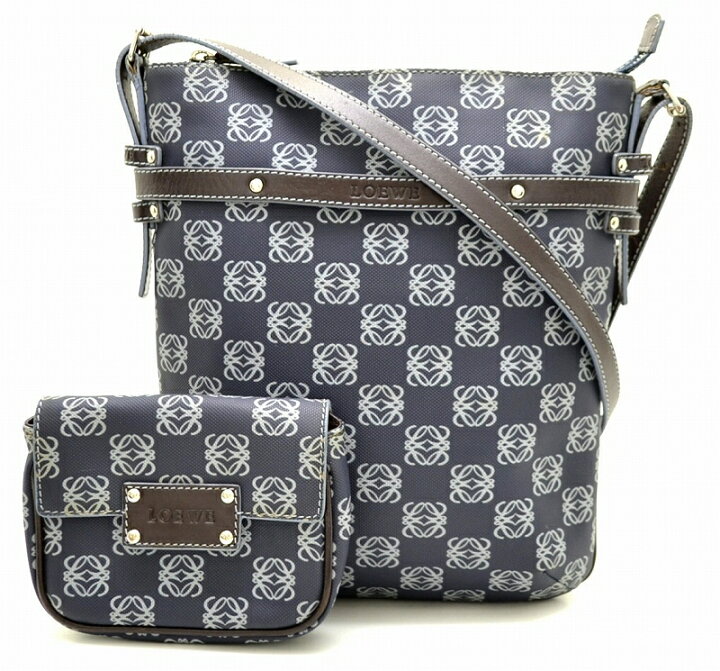 楽天市場】【バッグ】LOEWE ロエベ アナグラム コーティングキャンバス 