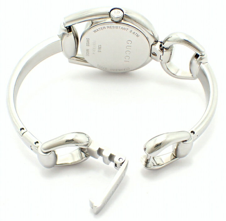 楽天市場】【ウォッチ】 GUCCI グッチ ホースビット 3Pダイヤ シェル  