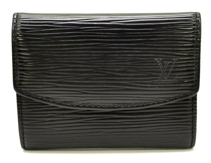ルイヴィトン コインケース 小銭入れ エピ ポシェット クレ 黒 ノワール 