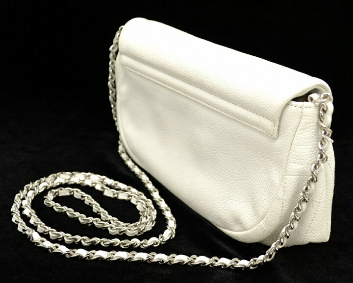 楽天市場】【バッグ】CHANEL シャネル ハーフムーン キャビアスキン  