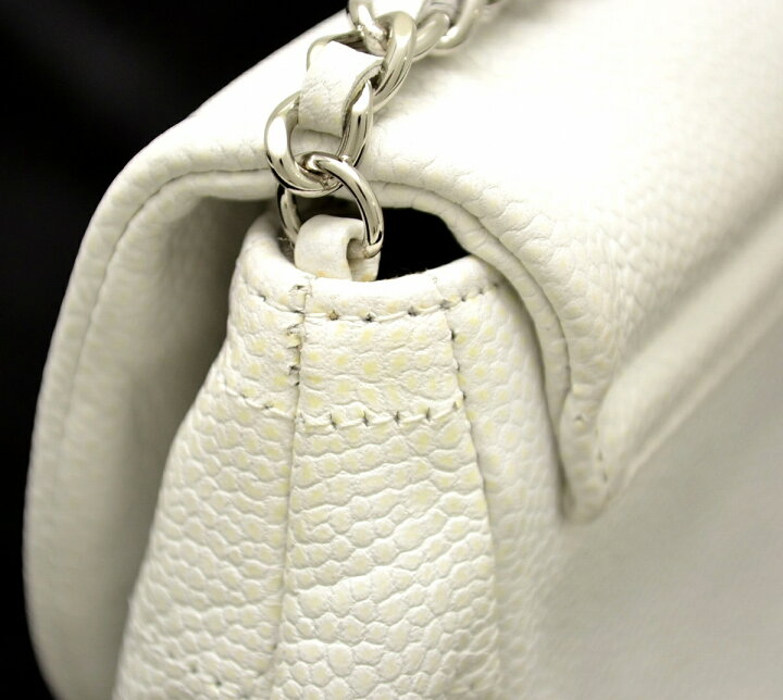 楽天市場】【バッグ】CHANEL シャネル ハーフムーン キャビアスキン  