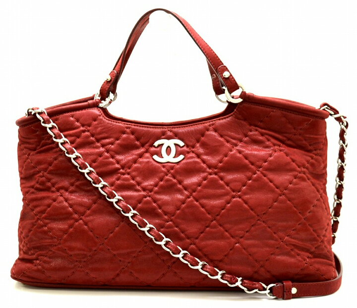 楽天市場】【バッグ】CHANEL シャネル マトラッセ チェーンバッグ  