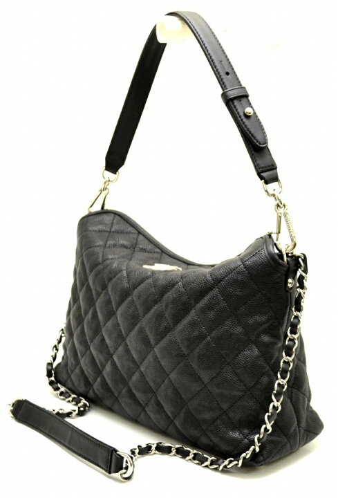 楽天市場】【バッグ】CHANEL シャネル キャビアスキン 2WAY ショルダー 