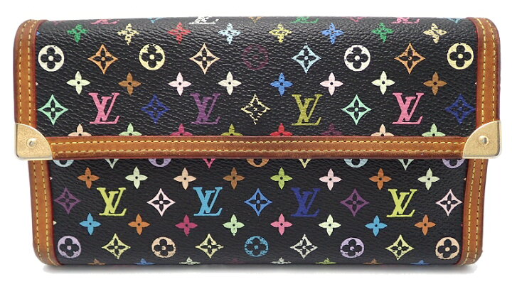 楽天市場】【財布】LOUIS VUITTON ルイ ヴィトン マルチカラー ポルト 