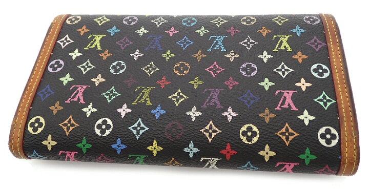 楽天市場】【財布】LOUIS VUITTON ルイ ヴィトン マルチカラー ポルト 