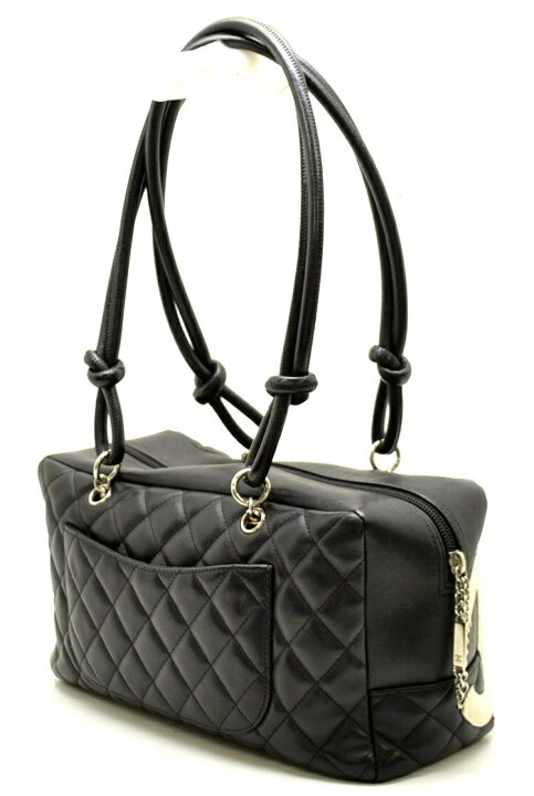 楽天市場】【バッグ】CHANEL シャネル カンボンライン ボウリング 