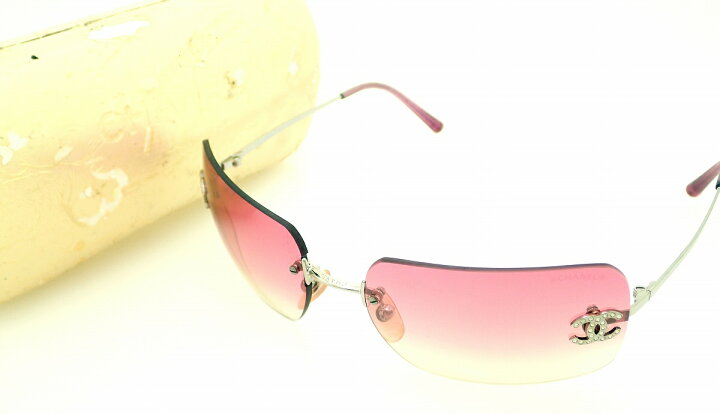 楽天市場】CHANEL シャネル サングラス ココマーク ラインストーン  