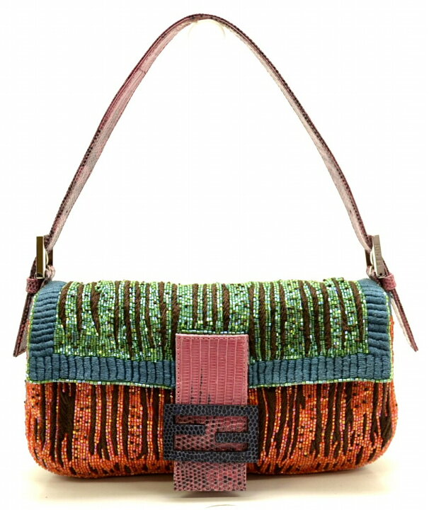 楽天市場】【バッグ】FENDI フェンディ マンマバケット ビーズバッグ  