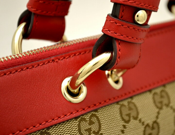 楽天市場】【バッグ】GUCCI グッチ GGキャンバス ハンドバッグ 