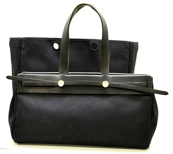 楽天市場】【バッグ】 HERMES エルメス エールバッグ カバスMM トート  