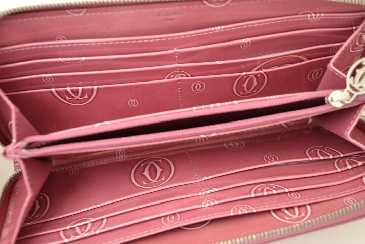 ◇SALE◇ □美品□ カルティエ ハッピーバースデー 長財布 ラウンド  