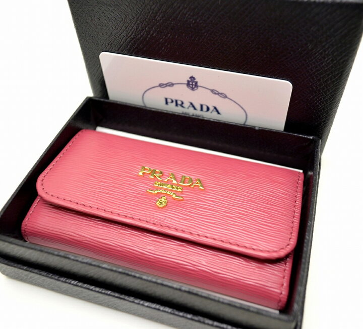 楽天市場】【新品未使用品】PRADA プラダ 6連キーケース キーケース  
