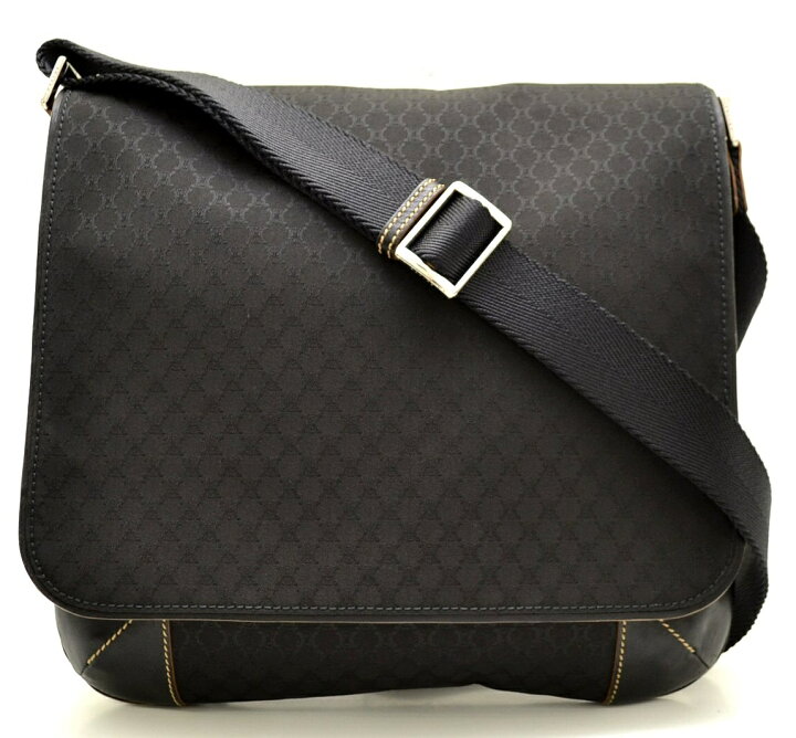 楽天市場】【バッグ】CELINE セリーヌ マカダム柄 ショルダーバッグ 