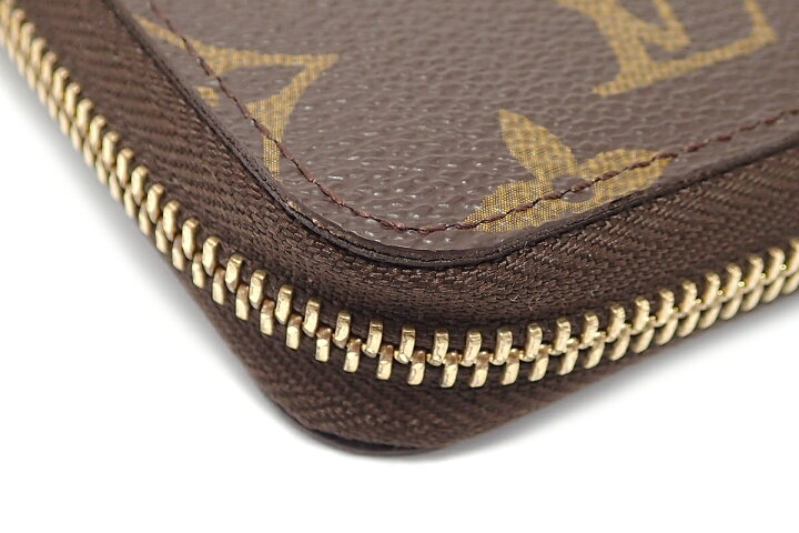 楽天市場】【財布】LOUIS VUITTON ルイ ヴィトン モノグラム ジッピー 