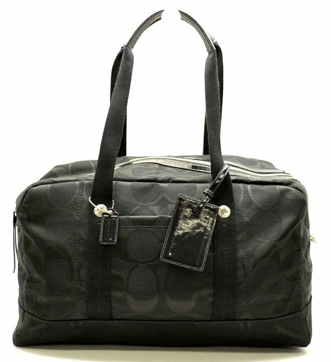 楽天市場】【バッグ】COACH コーチ シグネチャー ボストンバッグ 旅行  