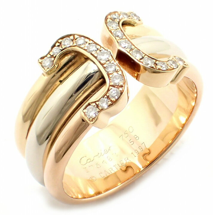 楽天市場】【ジュエリー】【新品仕上げ済】Cartier カルティエ 2C  