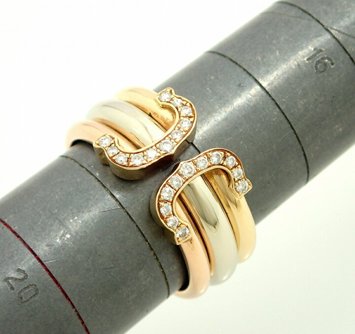 楽天市場】【ジュエリー】【新品仕上げ済】Cartier カルティエ 2C 