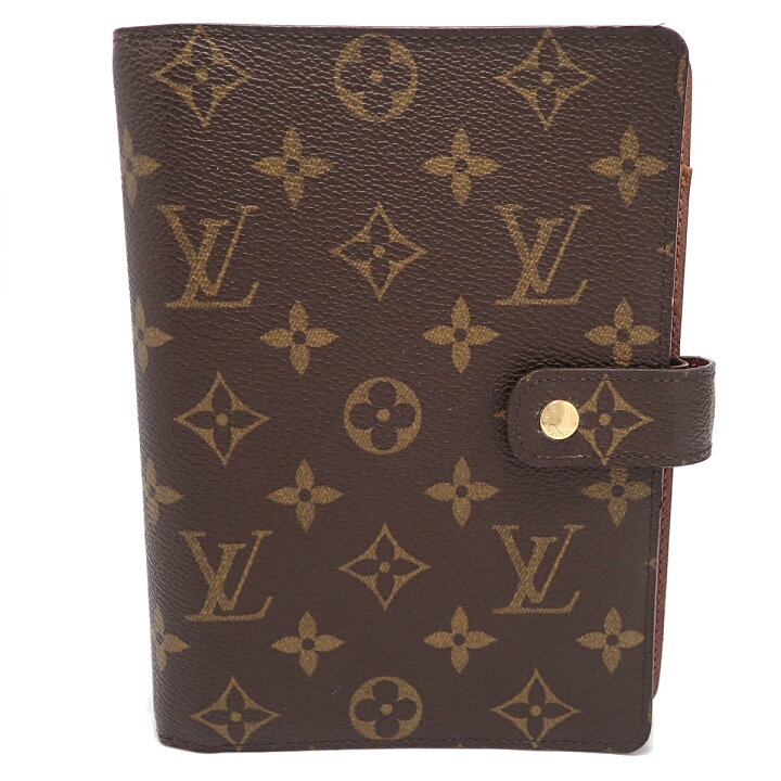 楽天市場】LOUIS VUITTON ルイ ヴィトン モノグラム アジェンダMM 手帳 