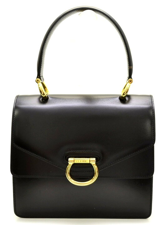 楽天市場】【バッグ】CELINE セリーヌ ガンチーニ Wフラップ  